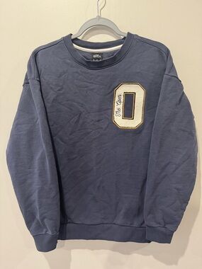 The British Open Sz M PGA Tour Golf Sweatshirt Letterman Style Forged by Nature